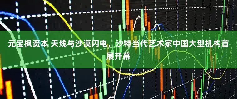 元宝枫资本 天线与沙漠闪电，沙特当代艺术家中国大型机构首展开幕