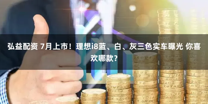 弘益配资 7月上市！理想i8蓝、白、灰三色实车曝光 你喜欢哪款？