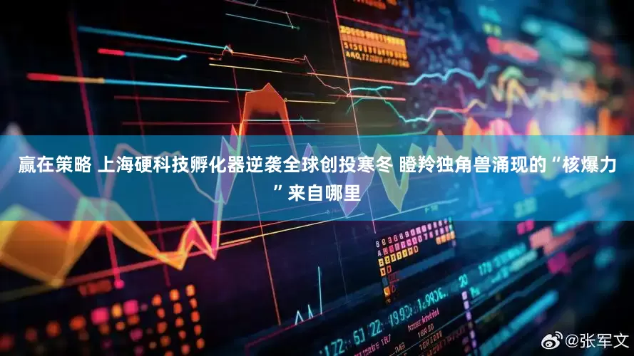 赢在策略 上海硬科技孵化器逆袭全球创投寒冬 瞪羚独角兽涌现的“核爆力”来自哪里