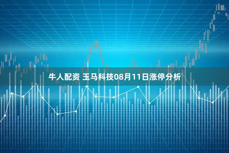 牛人配资 玉马科技08月11日涨停分析